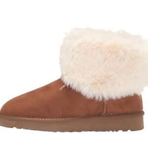 Unionbay Lou Boots Booties Faux Suede Shearling Slippers Boot Ugg Uggs Size 8